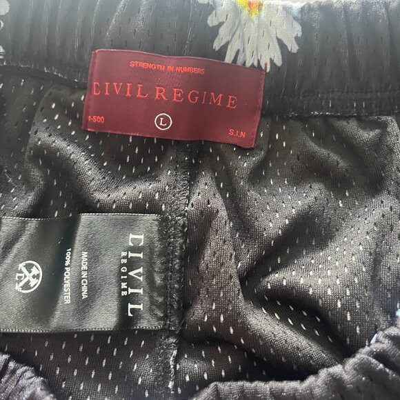 Civil Regime Wild Daisy SZ L, Mesh Shorts Summer Ready, Sold Out, Unique red tag - Picture 5 of 6